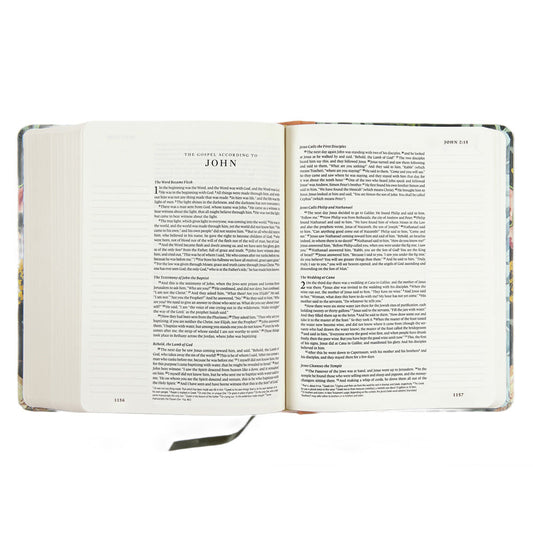 ESV Be Transformed Hardcover Single Column Journaling Bible