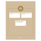 ESV the Lion and the Lamb Hardcover Single Column Journaling Bible Red Letter
