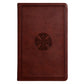 ESV Brown Mosaic Cross Design Imitation Leather Value Thinline Bible