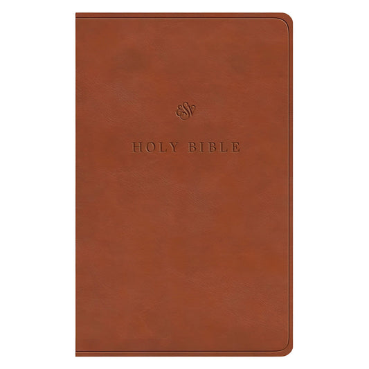 ESV Saddle Imitation Leather Value Thinline Bible