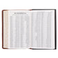 KJV Brown Genuine Leather Flexcover Deluxe Gift Bible Indexed