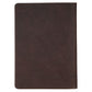 I Know the Plans Brown Faux Leather Journal with Zipped Closure