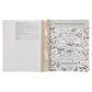 KJV Cream & Gold Leaves Spiral-Bound Faux Leather My Creative Bible Illustrators Edition