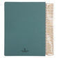 KJV Teal Spiral-Bound Hardcover Linen Cloth My Creative Bible Illustrators Edition