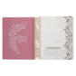 KJV Pink Spiral-Bound Hardcover Faux Leather My Creative Bible Illustrators Edition