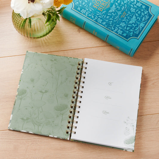 Be Still Hardcover Wirebound Journal