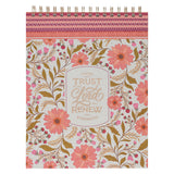 Those Who Trust in the Lord A4 Wirebound Notepad