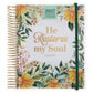 2027 Diary - 18-Month Planner for Women - He Restores My Soul - Wirebound