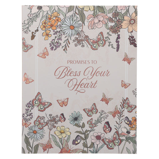 Promises to Bless Your Heart Floral Coloring Book (Paperback)