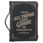 I Can Do All Things Through Christ Who Strengthens Me Faux Leather Bible Bag