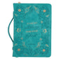 I Can Do All Things Through Christ Teal Faux Leather Bible Bag