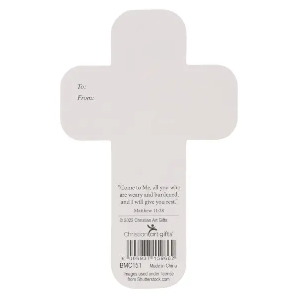 My Grace Is Sufficient For You Cross Bookmark Set Of 6 - 2 Corinthians 12:9 - Image 2