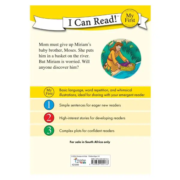 Baby Moses and the Princess I Can Read! (Paperback) - Image 2
