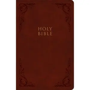 CSB Personal Size Reference Bible Large Print Burgundy (Imitation Leather)