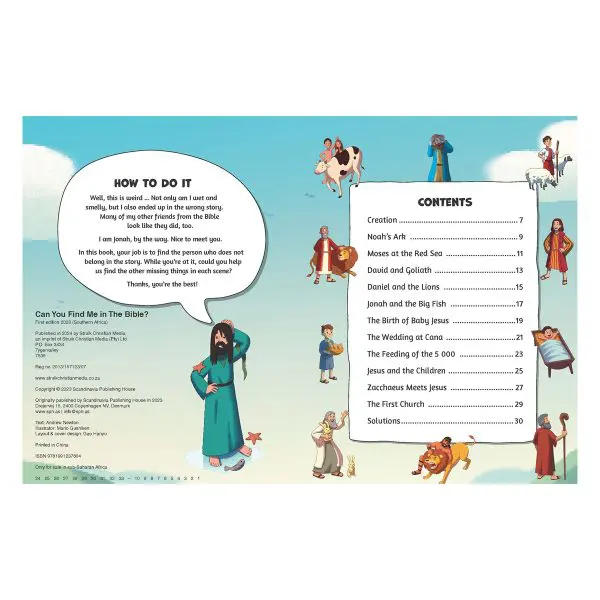 Can You Find Me in the Bible?: Find the Person Who Does Not Belong in the Story HC - Image 2