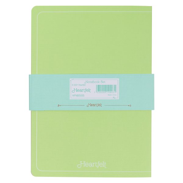 Courage Dear Heart Citrus Leaves Two-Piece Notebook Set - Image 2