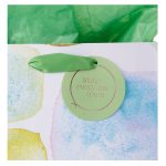 Make Every Day Count Smooth Sea Glass Medium Gift Bag with Gift Tag - Image 5