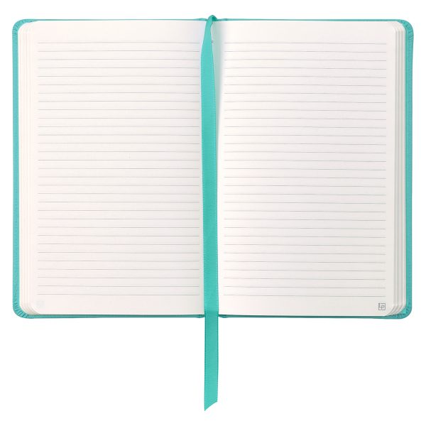 Leatherpress Reef Blue Genuine African Leather Notebook - Image 5