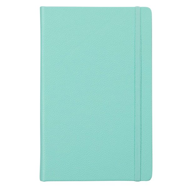 Leatherpress Reef Blue Genuine African Leather Notebook - Image 1