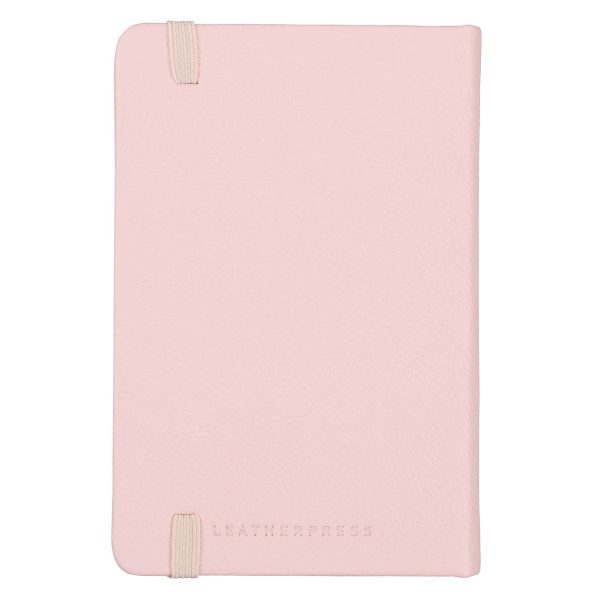 Leatherpress Quartz Pink Genuine African Leather Pocket Notebook - Image 2