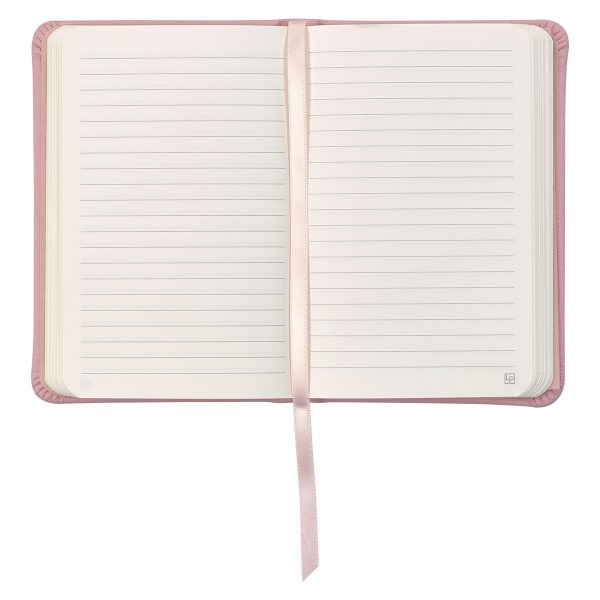 Leatherpress Quartz Pink Genuine African Leather Pocket Notebook - Image 5