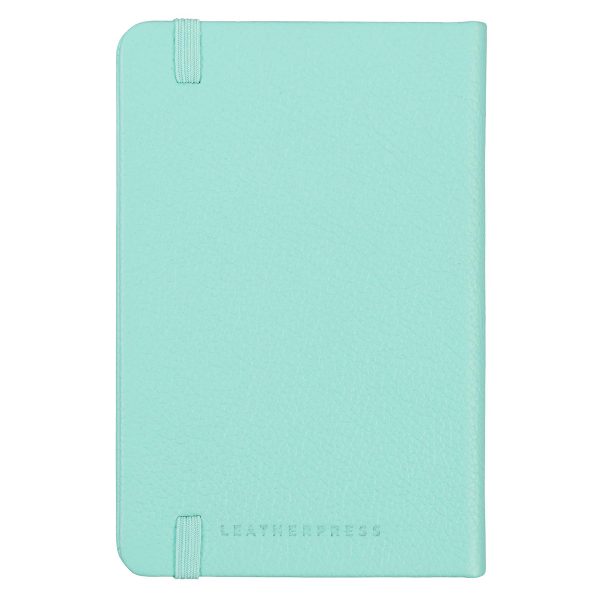 Leatherpress Reef Blue Genuine African Leather Pocket Notebook - Image 2