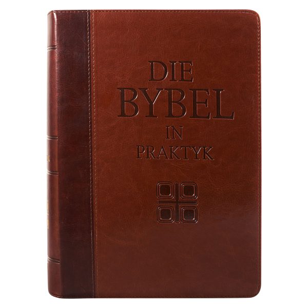 Die Bybel In Praktyk Bruin Kunsleer Bybel Met Duimgrepe - Image 1