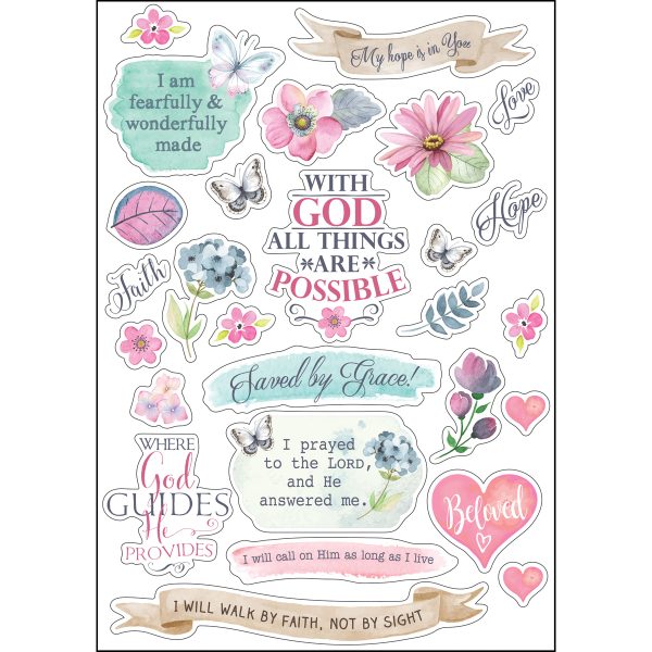 Bible Journaling Stickers (Set Of 3)(Journaling Stickers) - Image 3