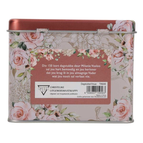 Krag vir ’n Vrou Se Hart Afrikaans Cards In Tin - 150 Dagstukke vir Vroue - Image 2