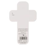 He Is Risen Flower Cross Bookmark Set Of 6 - Matthew 28:6 - Image 2
