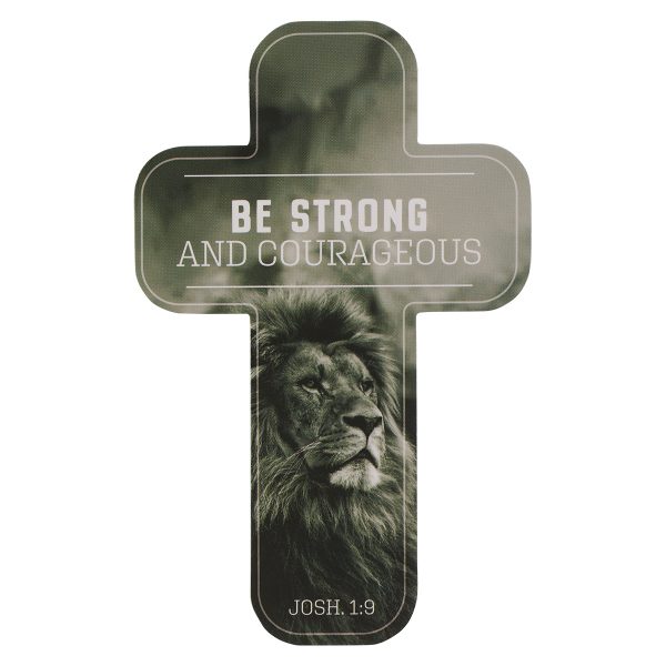 Be Strong And Courageous Cross Bookmark Set Of 6 - Joshua 1:9 - Image 2
