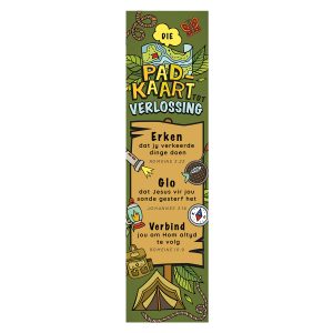 Die Padkaart Tot Verlossing Pack Of 10 Sunday School Bookmark - Romans 10:9