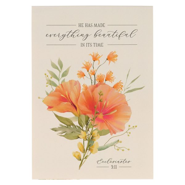 He Has Made Everything Beautiful Small Notepad - Ecclesiastes 3:11 - Image 1