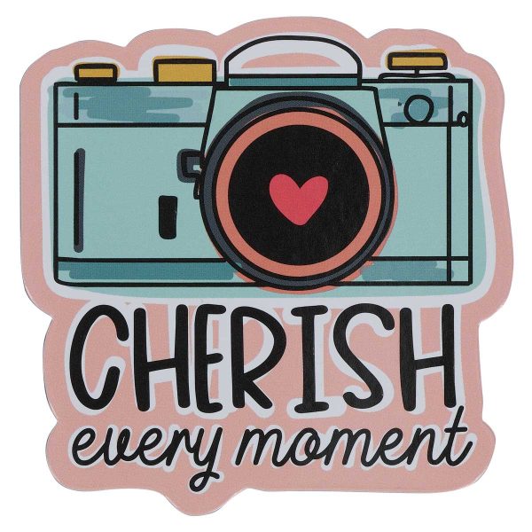 Cherish Every Moment Magnet with a Message - Image 1