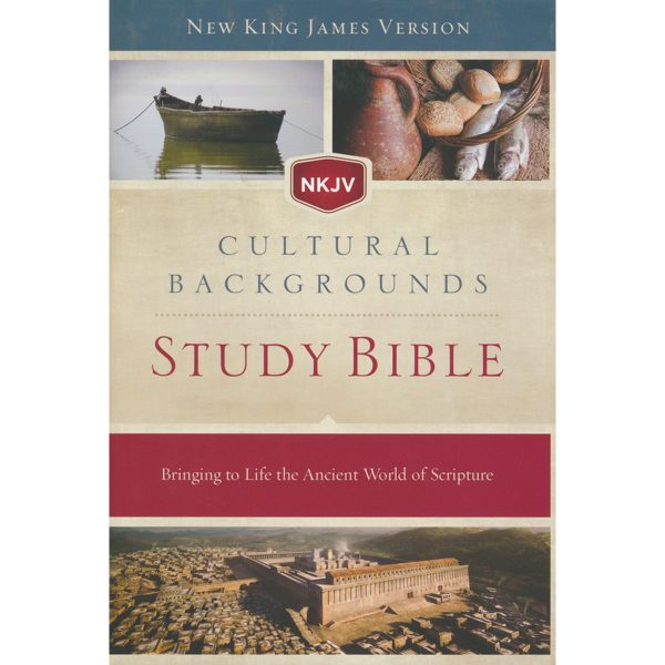 NKJV Cultural Backgrounds Study Bible Red Letter Edition (Hardcover) - Image 1
