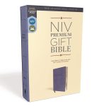 NIV Navy Imitation Leather Premium Gift Bible Red Letter Comfort Print - Image 3