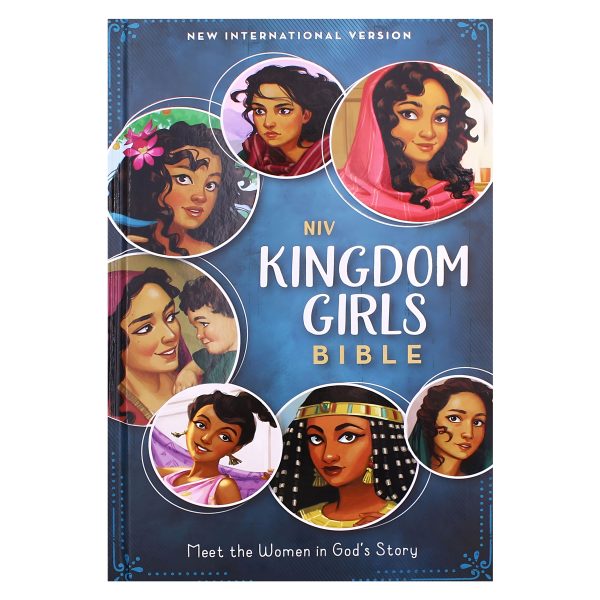 NIV Blue Hardcover Kingdom Girls Bible Comfort Print - Image 1