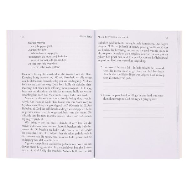 Al Sou die Vyeboom Nie Bot Nie: Bybelstudie oor Habakuk Hersiene Uitgawe (Sagteband) - Image 6