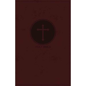 NKJV Deluxe Gift Bible Red Letter Burgundy (Comfort Print)(Imitation Leather)