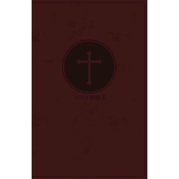 NKJV Deluxe Gift Bible Red Letter Burgundy (Comfort Print)(Imitation Leather) - Image 1