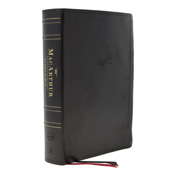 NKJV MacArthur Study Bible 2nd Edition Black (Comfort Print)(Imitation Leather) - Image 1