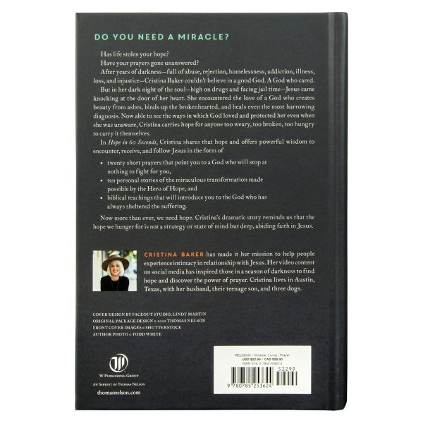 Hope In 60 Seconds: Encountering The God Of The Impossible (Hardcover) - Image 2