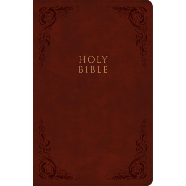 CSB Personal Size Reference Bible Large Print Burgundy (Imitation Leather) - Image 1