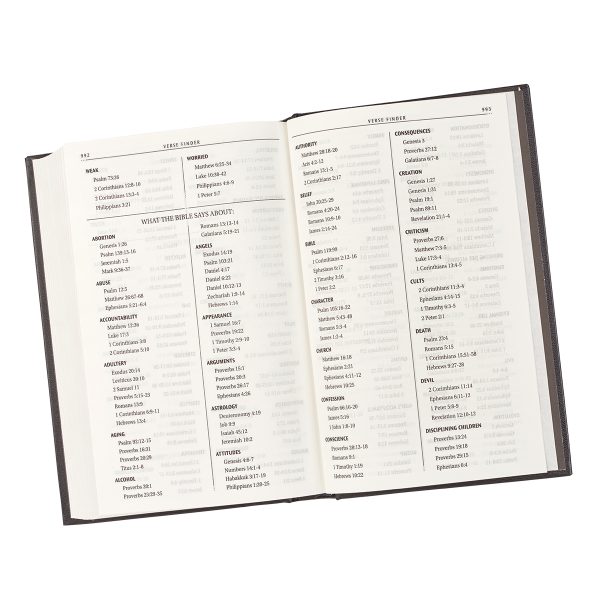KJV Black Hardcover Standard Bible - Image 7
