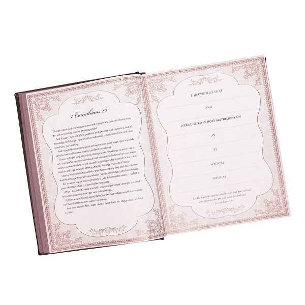 KJV Brown Faux Leather Family Bible - Image 7