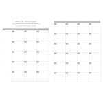 Baxter Undated Planner A4 Black (Durable Synthetic Fibre Flexcover) - Image 3
