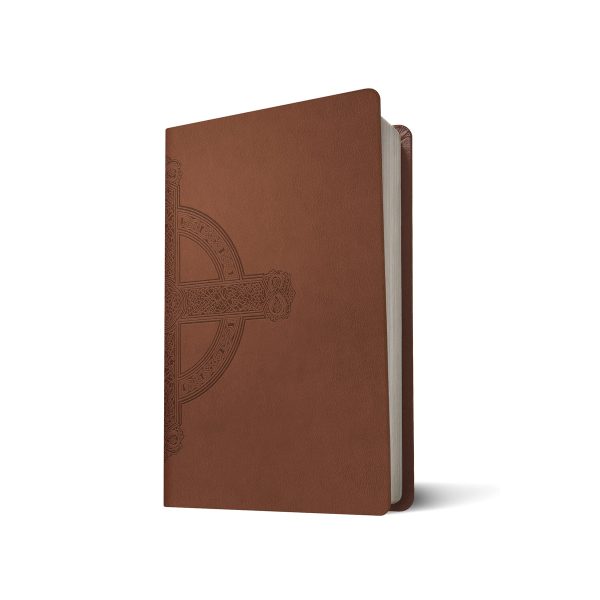 NLT Filament Premium Value Thinline Bible, Filament Enabled, Large Print, Brown Cross (Imitation Leather) - Image 2