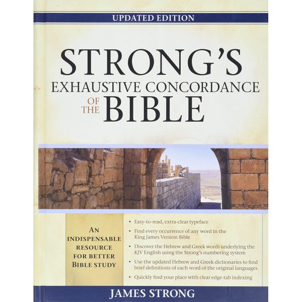 Strong's Exhaustive Concordance Of The Bible (Hardcover) - Image 1