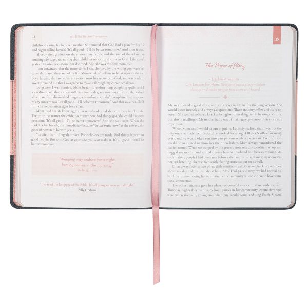 Life Lessons For Mom: Stories of Love, Laughter & Wisdom for a Mother's Heart (Faux Leather) - Image 4