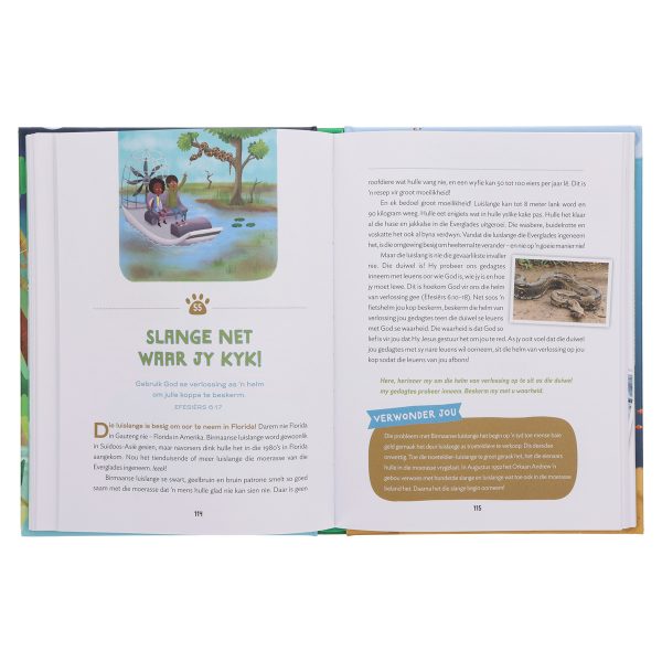 Die Wonder Van Die Skepping: 100 Dagstukkies Oor God & Wetenskap (3 Onbeskryflik Kinders)(Hardeband) - Image 6